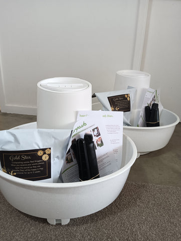 20% Off Deal Two Economy Composting Wormfarm Kits,Bonus Worms