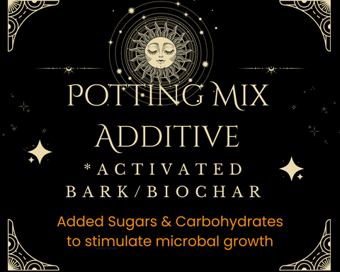 Fermented Bark Mulch Potting Mix Additive